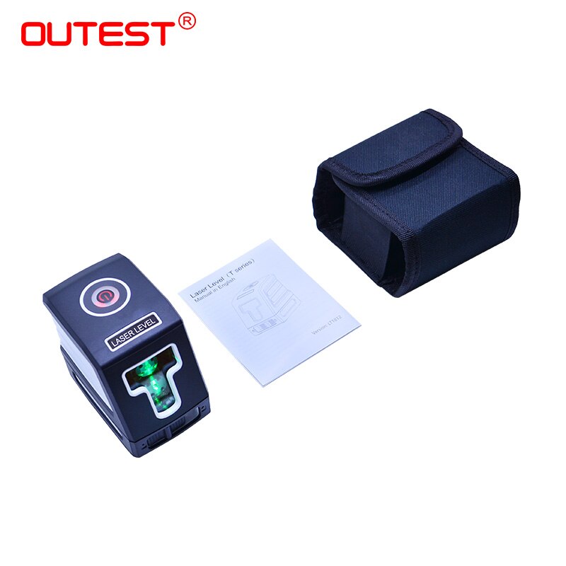 OUTEST Red/Green Light Level Marker Line Projector 2 Cross Line IP54 Lazer Nivel Diagnostic Tools Leveling construction tools