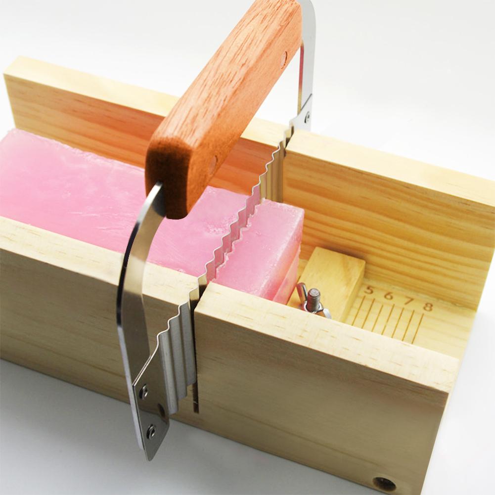 Juego de Herramientas para cortar jabón de 2 uds, hoja de cortador de madera de doble canal, DIY, fabricación artesanal de jabón, suministros para el hogar