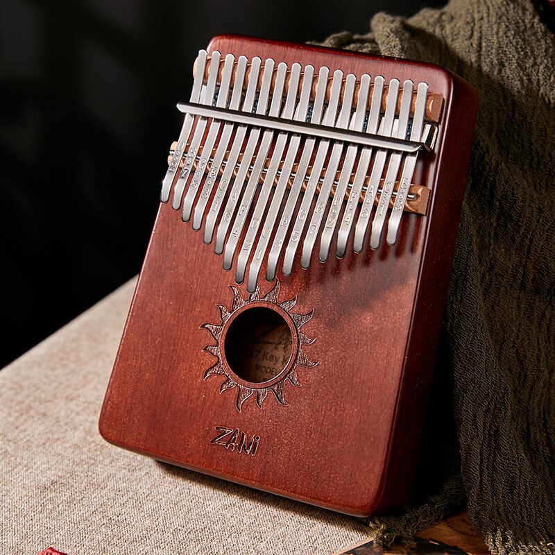 Byla Kalimba 21 Key Mahogany Thumb Piano Mbira Musical Instrument Africa Finger Piano 30key Machine 17 Key Kalimba Keys: f