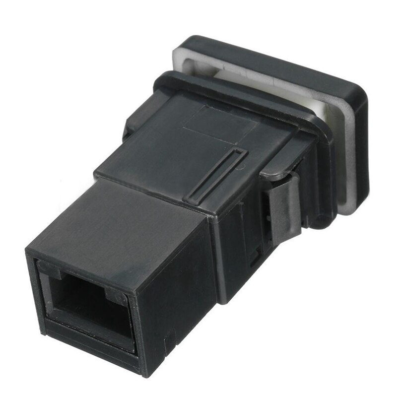 33x22mm 12V Blue LED Illuminated Switch On/Off For Toyota Landcruiser Yaris RAV4 Black