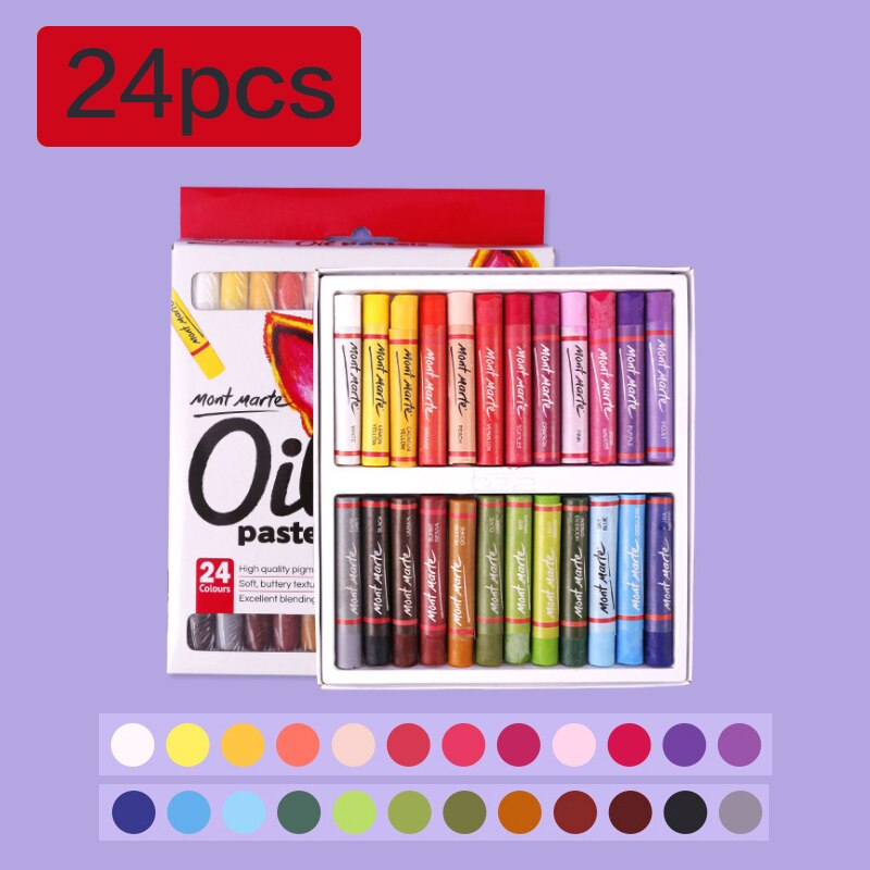 12/24/48 ciężkie kolory olej pastelowe kije dzieci zestaw artystyczny pastele olejne rysunek tłuste kredki rysunki dla dzieci mogą być monochromatyczne: 24