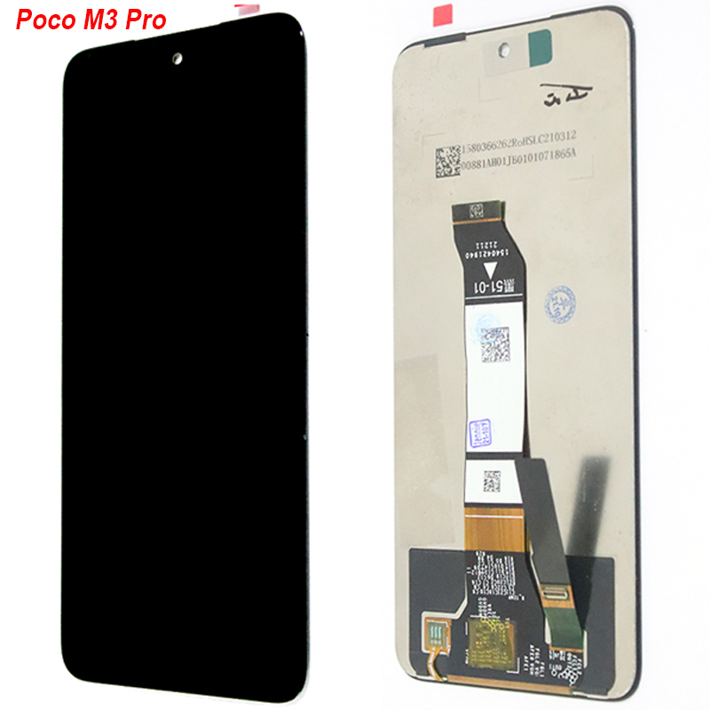 6.5 "Voor Xiaomi Redmi Note 10 5G M2103K19G Lcd-scherm Vervanging Touch Screen Onderdelen Voor Poco M3 Pro 5G M2103K19PI Lcd