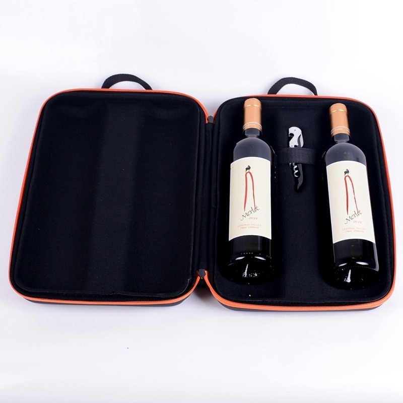 Wine Bottle Freezer Bag Chilling Cooler Ice Bag Beer Cooling EVA Holder Carrier Portable Shockproof Wine Bags