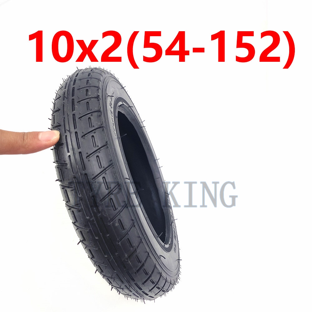 10 Inch Tyre 10x2.0 (54-152) Inner Tube Outer Tire for Electric Scooter Children's Bicycle Baby Carriage