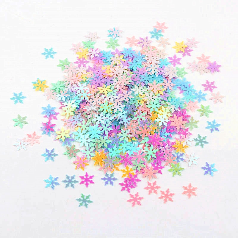 3-10mm Macaron Mix Pailletten Pailetten Sneeuwvlok Shell Muziek Vorm Sequin Paillette Voor Craft DIY Naaien Bruiloft Accessoires 20g