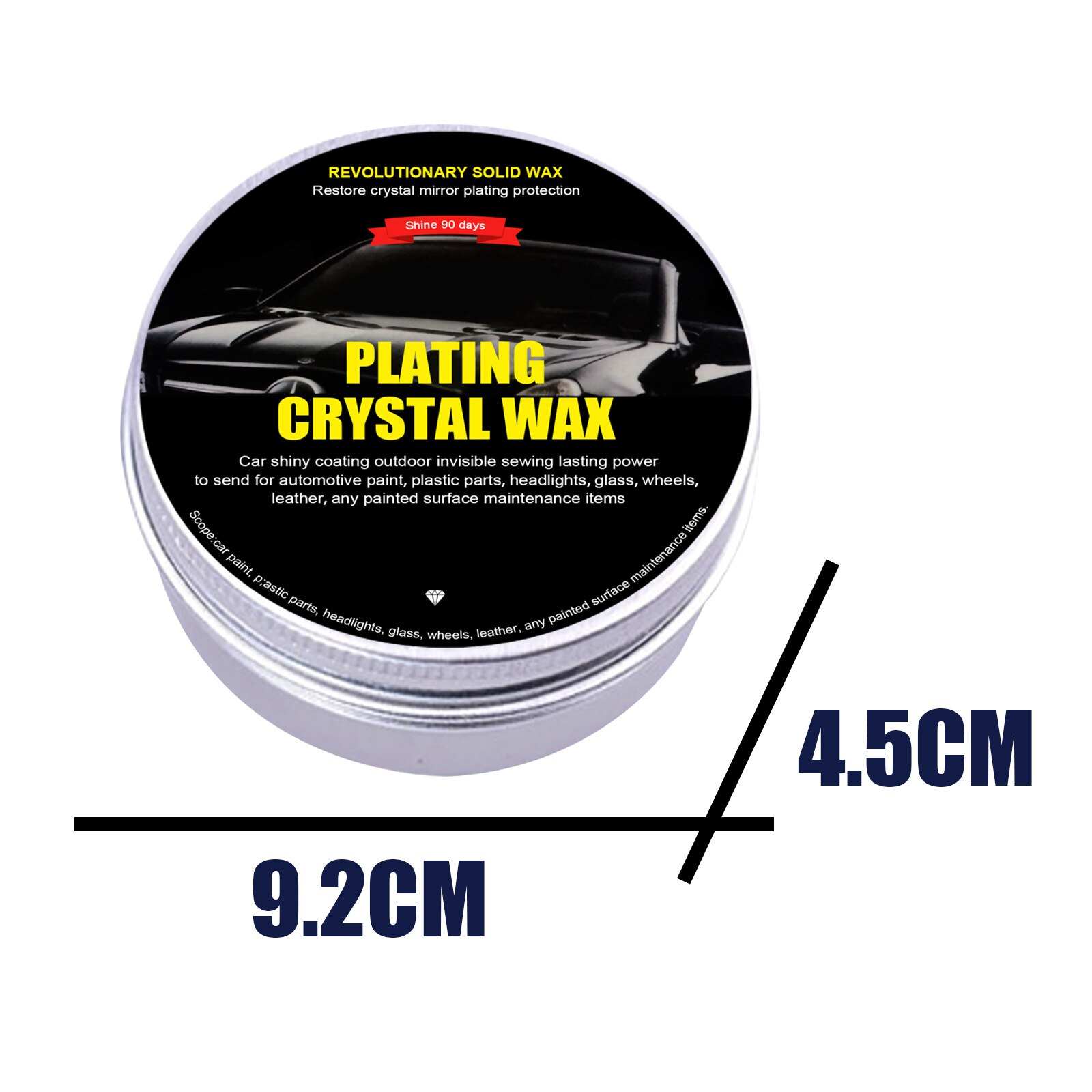 Car Super Hard Shell Polishing Paste Wax Gold Class Carnauba Plus Premium Ultimate Paste Wax – Creates a Deep Dazzling Shine