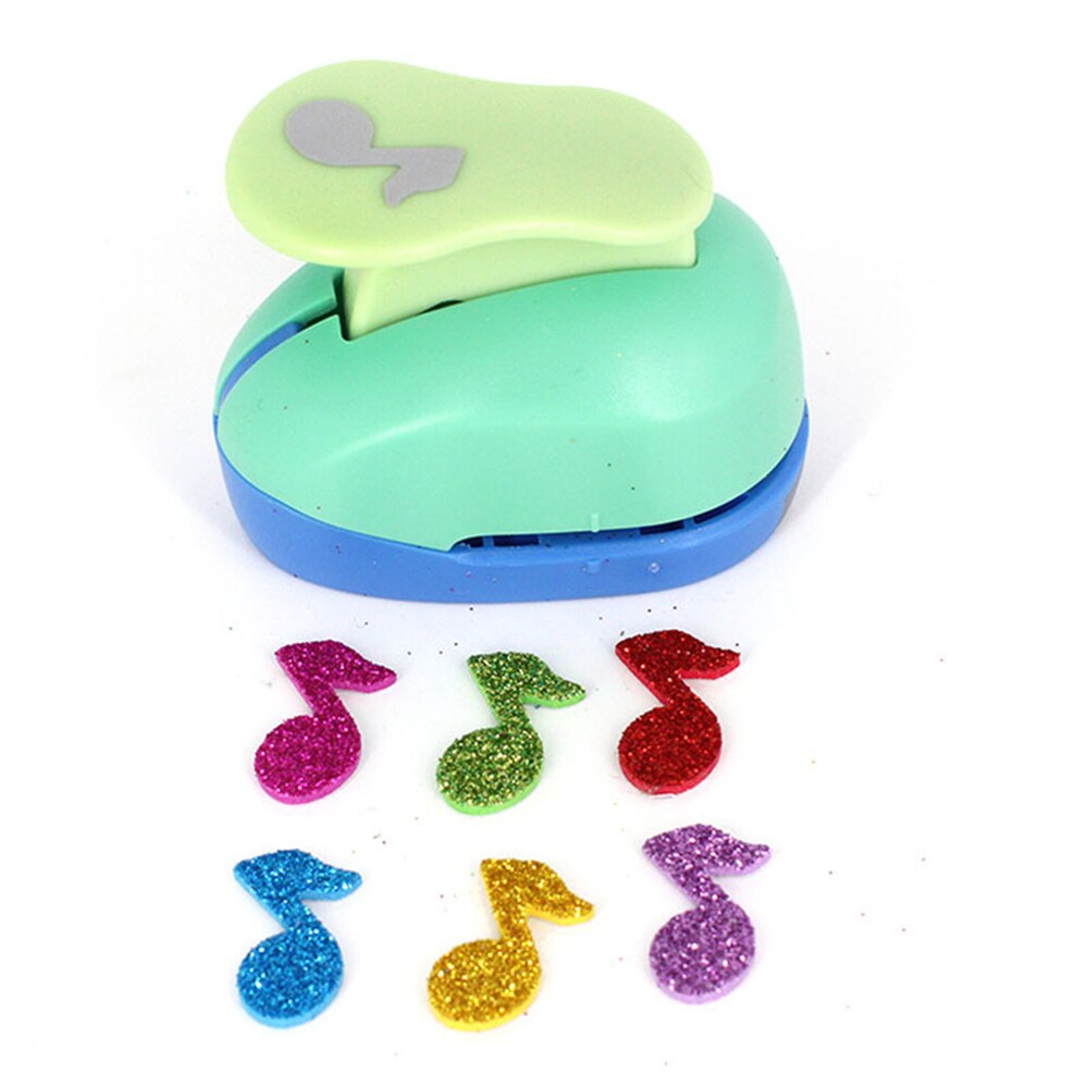 Mini Paper Craft Puncher Hole Punch Shaper Lovely Embossed Patterns For DIY Kids Artwork Greeting Card 1Pc Random Color: YH