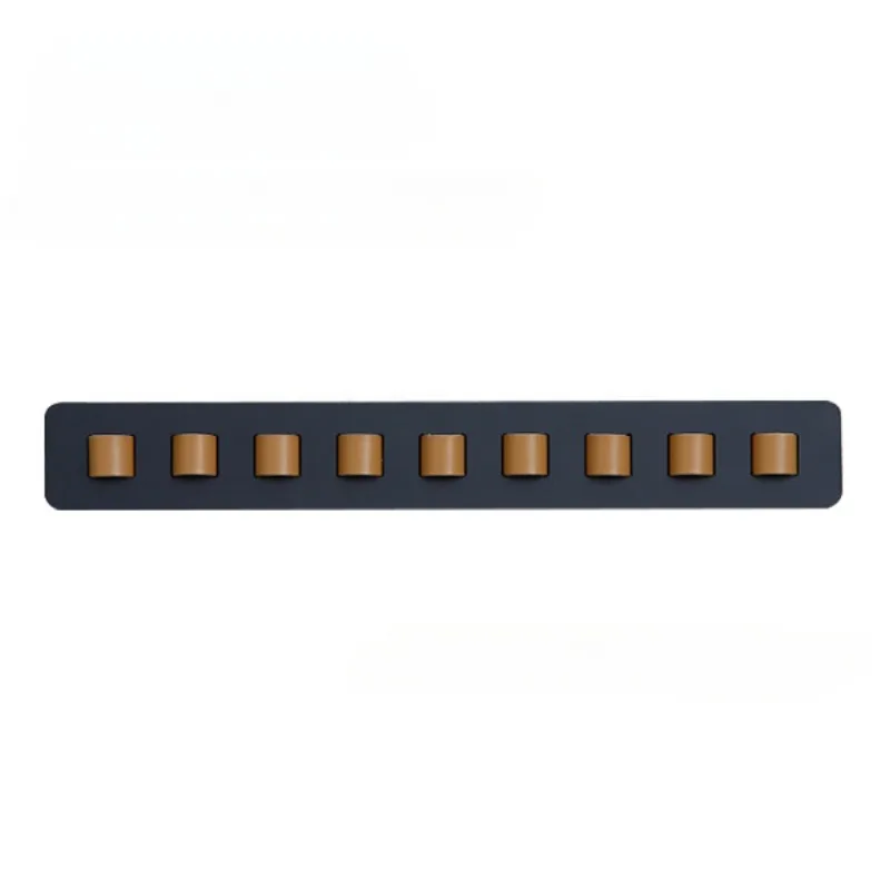 Estante de almacenamiento de madera para gafas, estante para gafas montado en la pared, gafas de sol para el hogar, estante de almacenamiento para gafas, exhibición: Negro