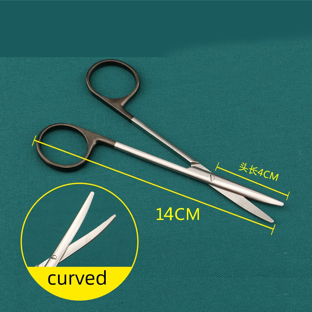 Scissors blunt head shear double eyelid eye microscissors tear sharp tissue shear