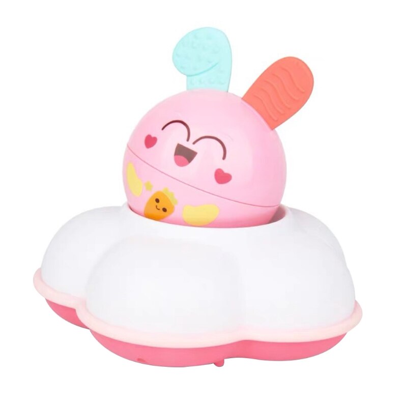 Bad Speelgoed Voice Speelgoed Muziek Leren Kruipen Muzikale Speelgoed Licht Developmental Leren Kruipen Speelgoed Roly Poly Bunny Voor Baby: Roze