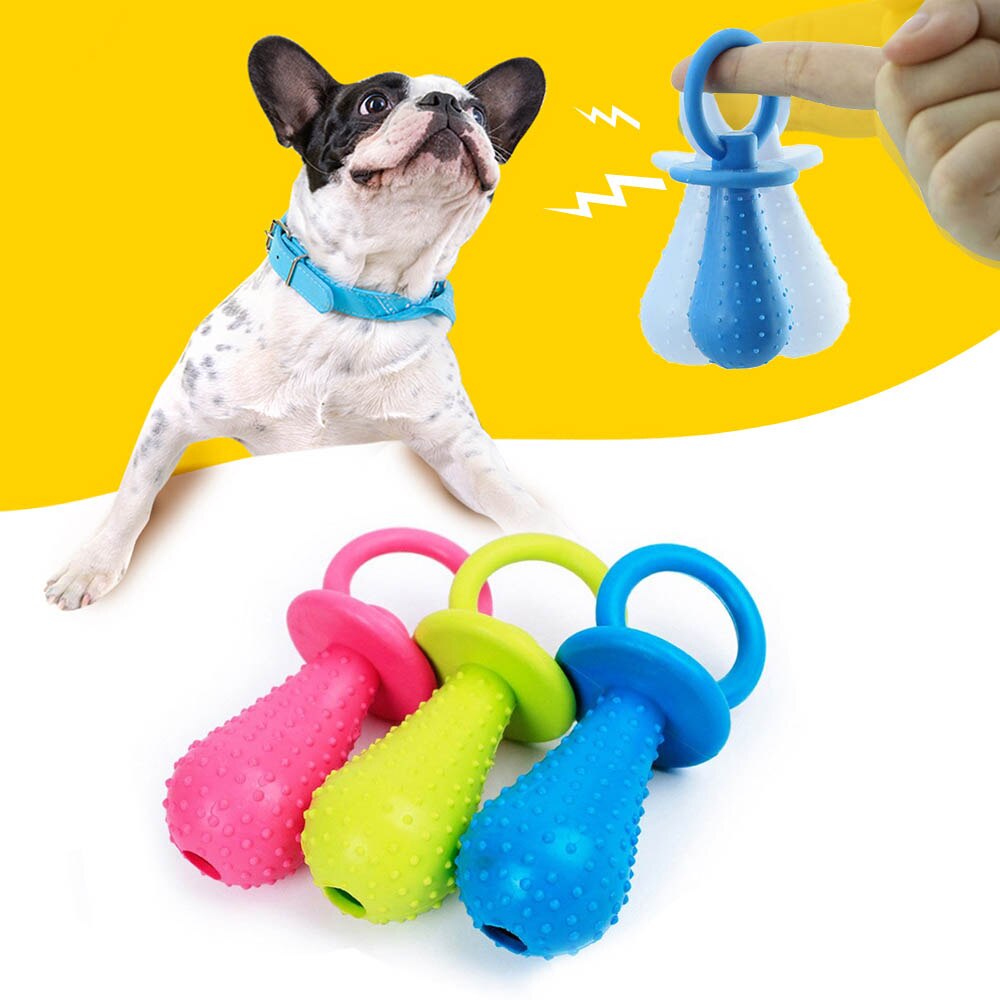 1pcs Trumpet Pet Toy Ball Molar Toy Random Color Durable Bite Resistant Interactive Taravel Portable Dog Toy Pet Supplies