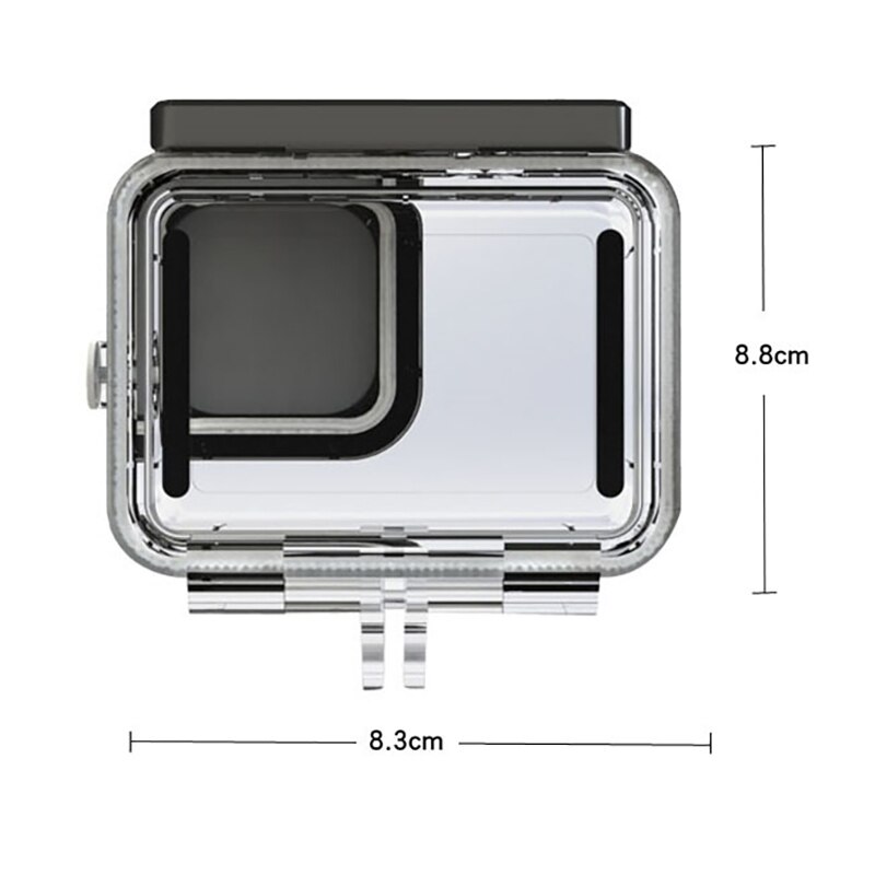 Carcasa impermeable para Gopro9, funda carcasa subacuática de 50M para Go Pro Hero 9, accesorios de cámara, carcasa protectora para buceo