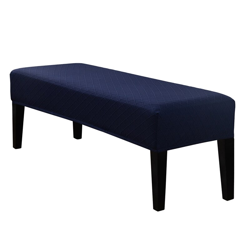 Coprigambe lungo Jacquard universale coprigambe per pianoforte in Spandex elasticizzato coprigambe per poggiapiedi rettangolari in tinta unita tutto-compreso: marina militare copertina