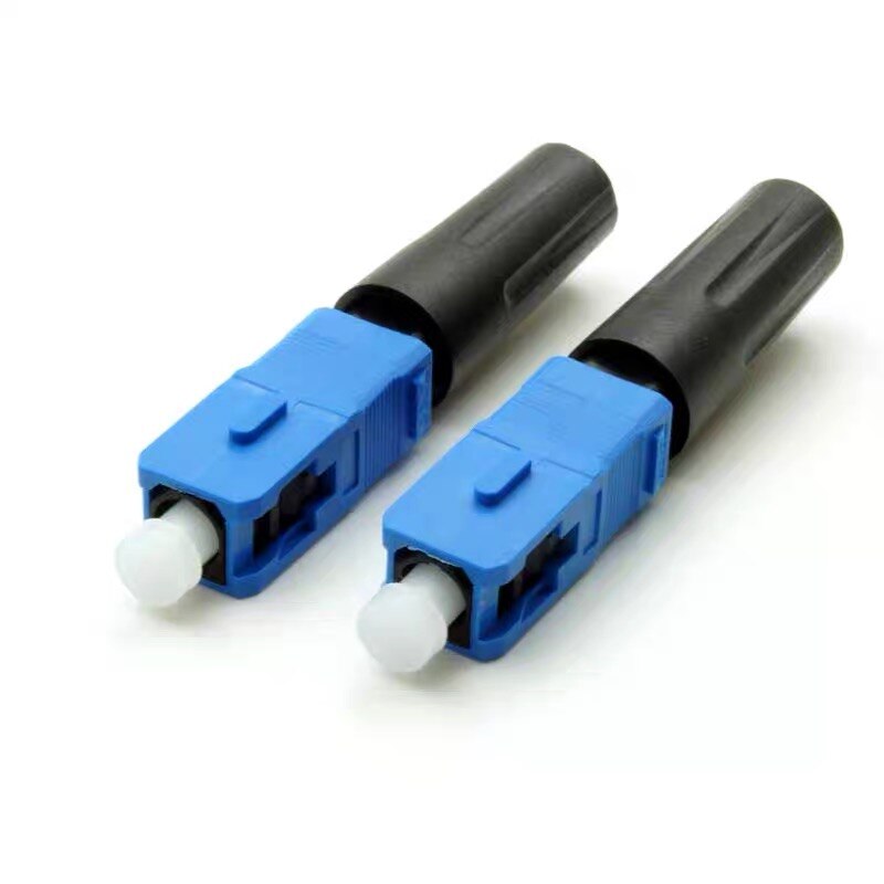 Connecteur rapide/rapide optique de fibre de 0.3dB FTTH SC UPC monomode