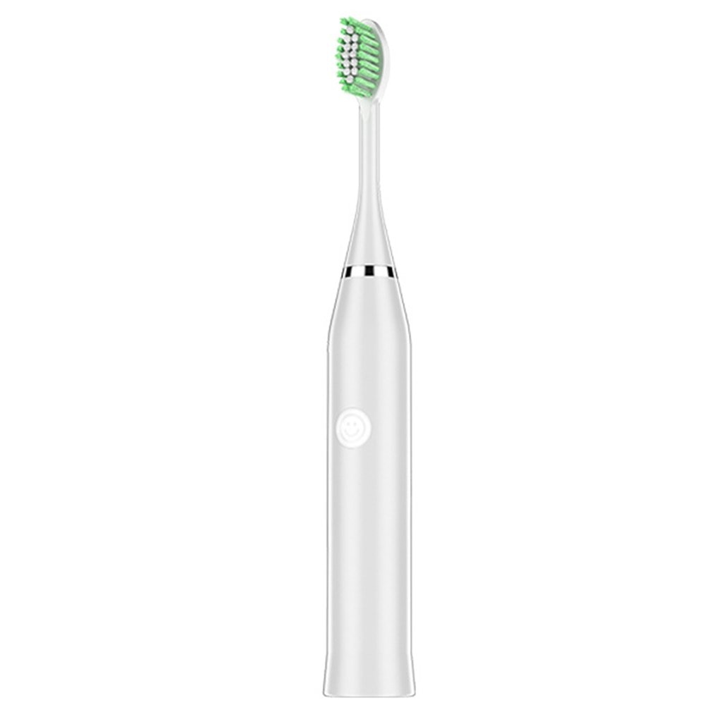 Toothbrush Multi Stage Acoustic Vibration Adult Waterproof Electric Toothbrush Rechargeable Practical Toothbrush White