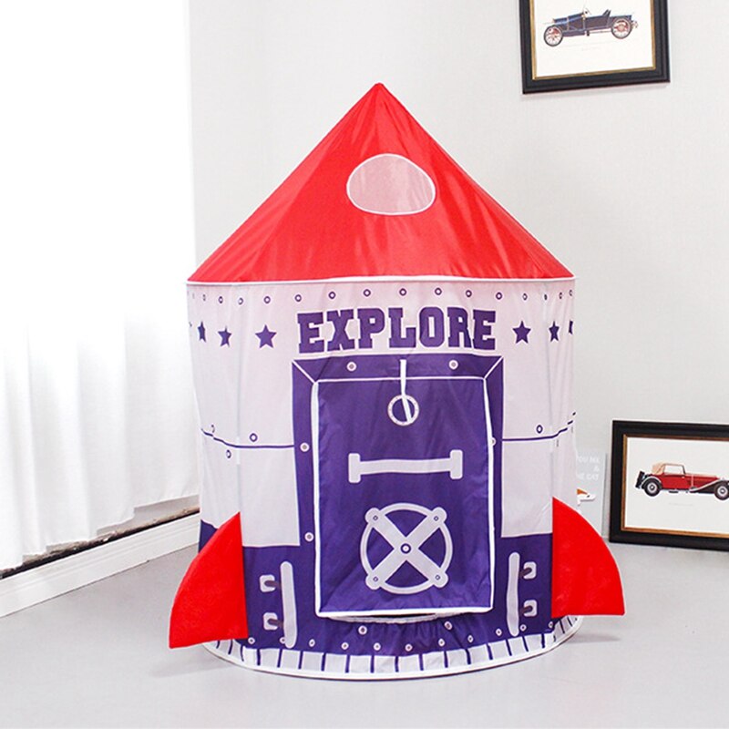 Kids Raket Kasteel Tenten Huis Draagbare Jongens Indoor Outdoor Tuin Opvouwbare Play Tent Lodge Kinderen Ballen Zwembad Playhouse