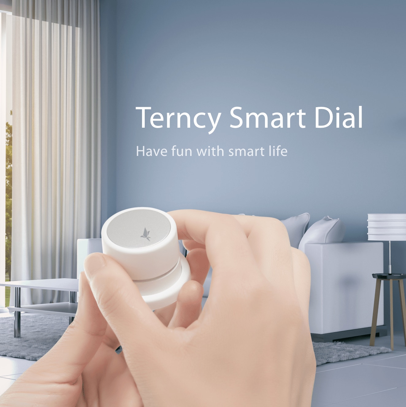 Terncy smart dial werkt met homekit wifi-afstandsbediening voor ios en android, engelse app