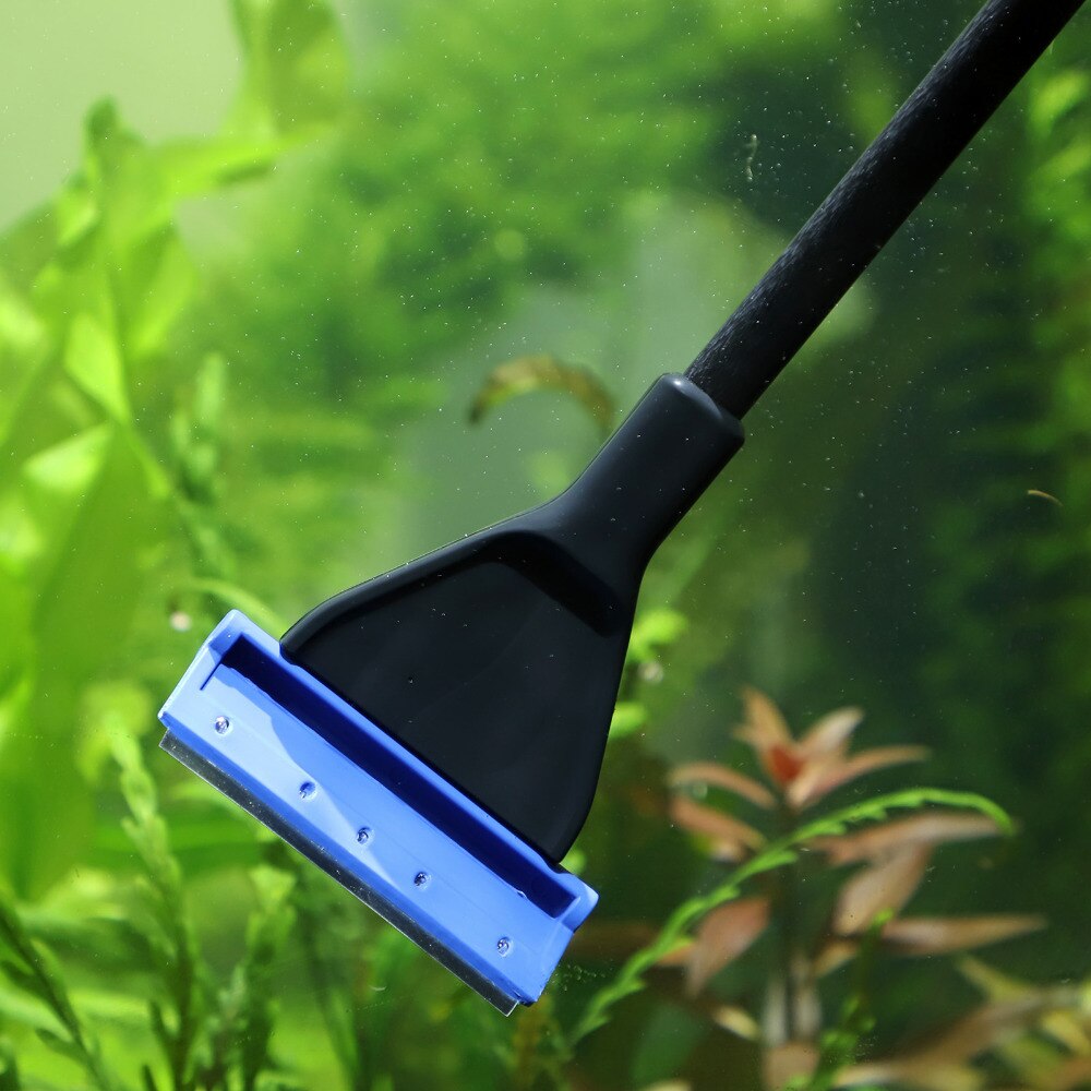Docean 5 in 1 akvarietank rent sett fisk grus rake alger skrape gaffel svamp børste glass kjæledyr vannrenseverktøy