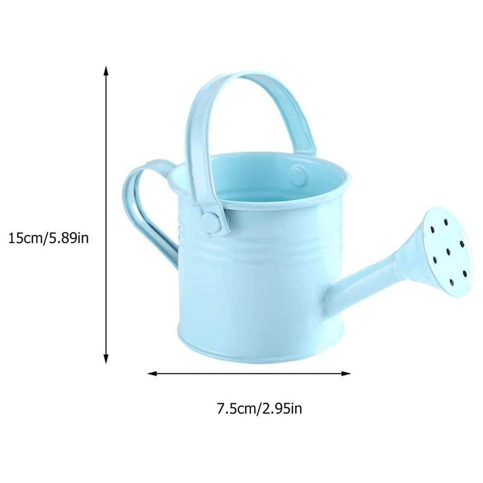 Regadera de , accesorios de herramientas, suministros de jardín rociados de Metal, productos para el hogar, olla de agua de jardinería, 1 ud.