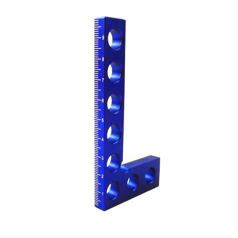 90 Degree Positioning Square Ruler Right Angle Carpentry Woodworking Measurement 85WF: 2