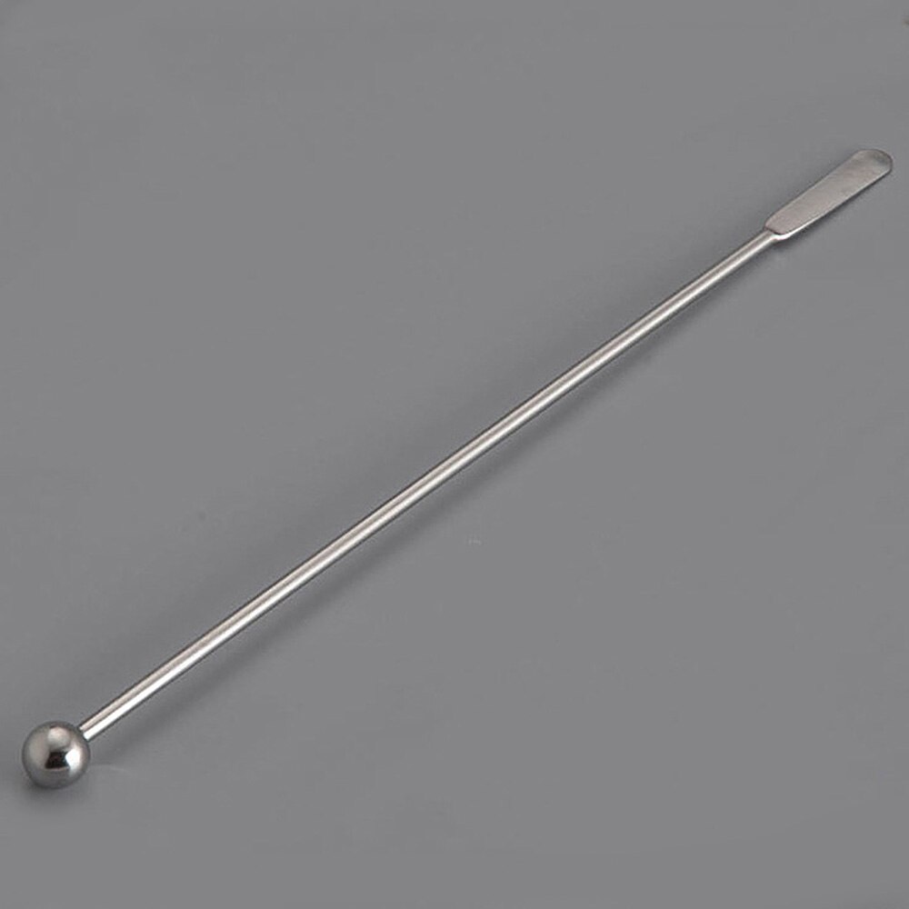 Swizzle Sticks Metal Stainless Steel Mixing Cocktail Coffee Stirrers Wine Drink Mixing Stirring Rod Kitchen Bar Utensil: A