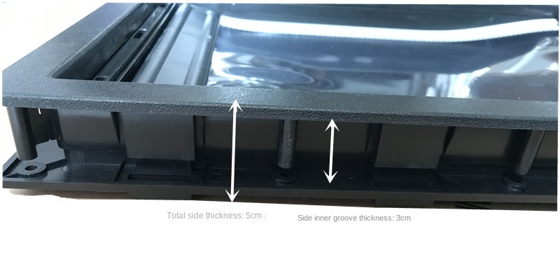 Puerta de PVC Extra grande para perro Golden Retrievers, pastores alemanes, Rottweilers y razas grandes, puerta de fácil entrada y salida para perros