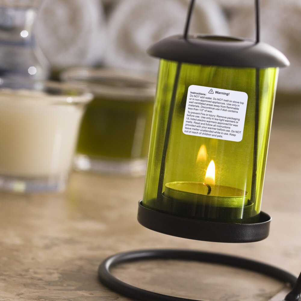 1 Roll Wax Melt Warning Labels Candle Warning Stickers Candle Warning Labels