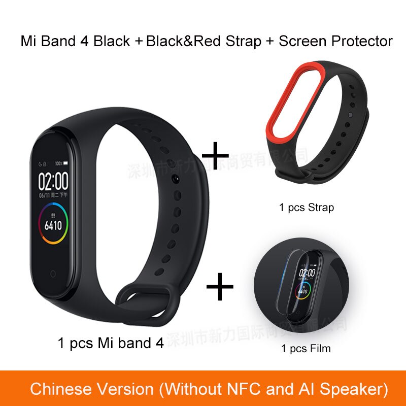 Xiaomi Miband Xiaomi Mi Band 4 Smart Wristbands Miband 4 Bracelet Heart Rate Fitness 135mAh Color Bluetooth 5.0