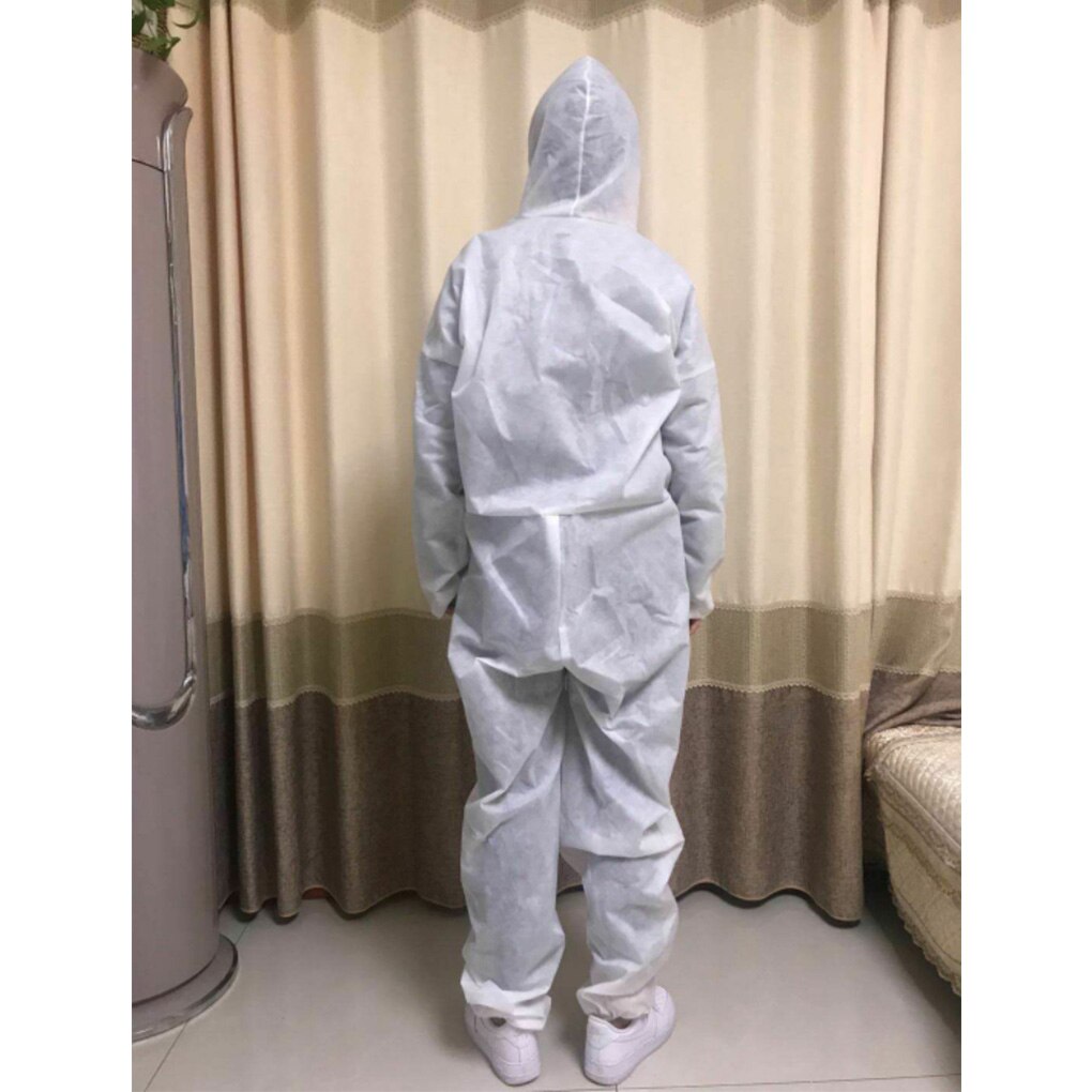 Waterproof One Time Disposable Oil-Resistant Protective Coverall for Spary Painting Decorating Clothes Overall Suit Workwear