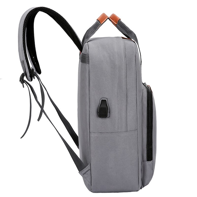 Rucksack drei-stück Koreanische reise schule tasche Tragen-beständig Computer Rucksack USB mittleren schule Schüler schule tasche