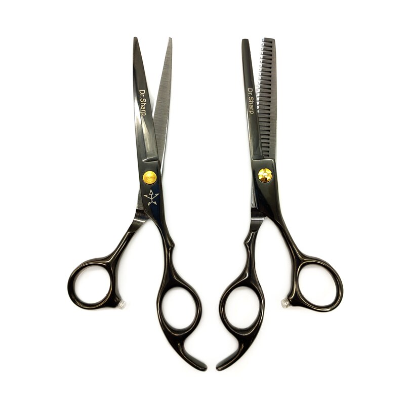 Hairdressing Shears curved thinning shears Hair cutting tools hair scissors hair thinning cutting set