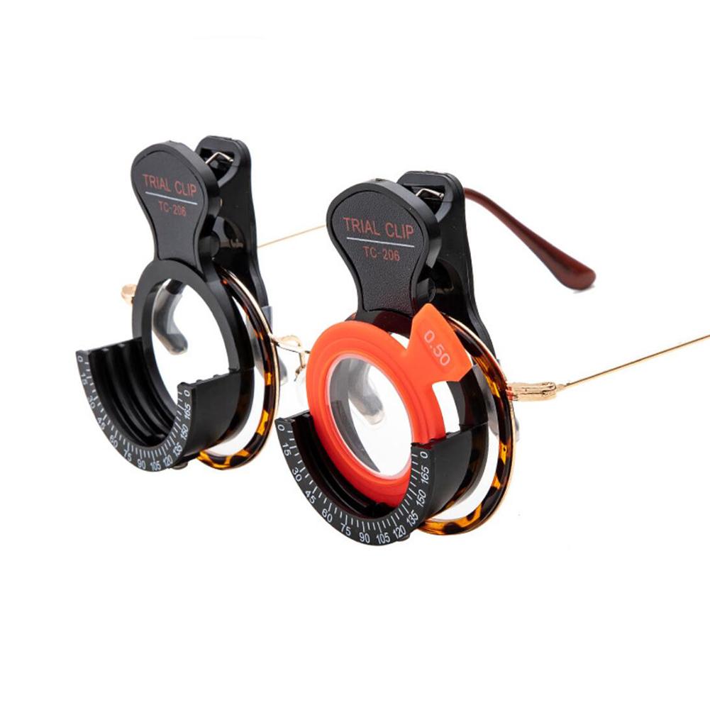 Single Eye Optical Test Frame Testing Accessories Glasses Equipment Stand Adjustable Trial Frame Clip Lens Frames Optometry