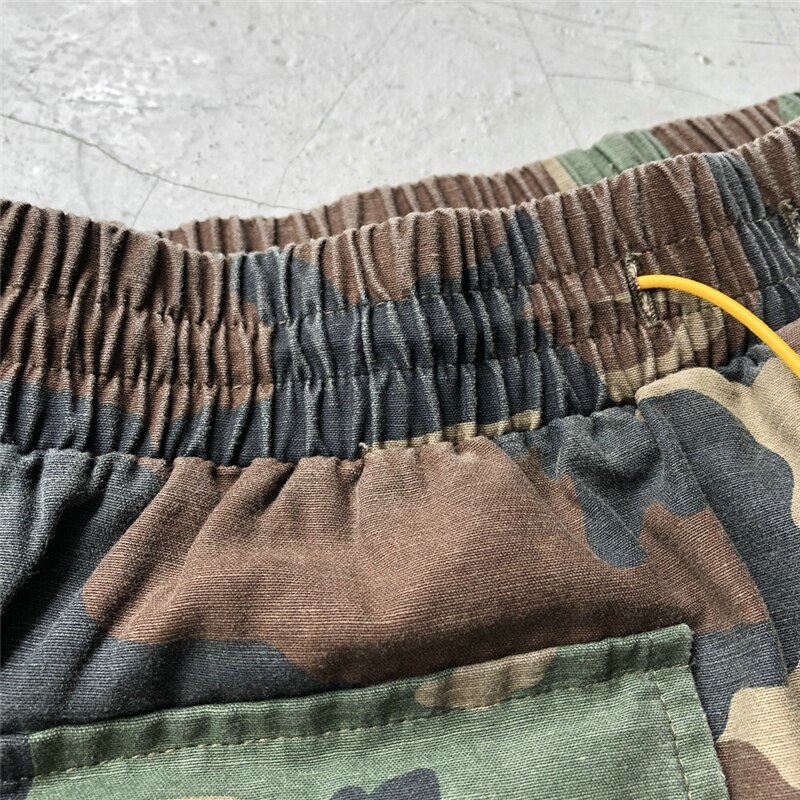 Bf style shorts kvinder vintage multi-lommer camouflage cargo shorts streetwea all match casual cadet camo shorts