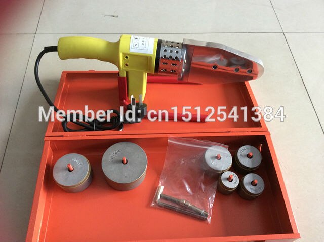 Constant Temperature Electronic PPR Welding Machine AC 220V 800W, 20-63mm machine to weld plastic pipe