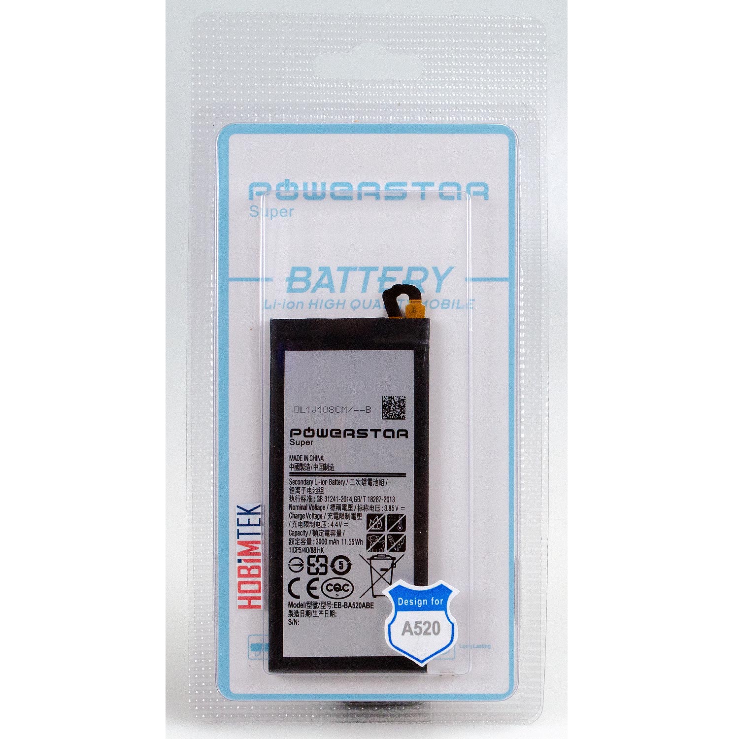 Samsung Galaxy A5 A520 Batterij Batterij 3000Mah