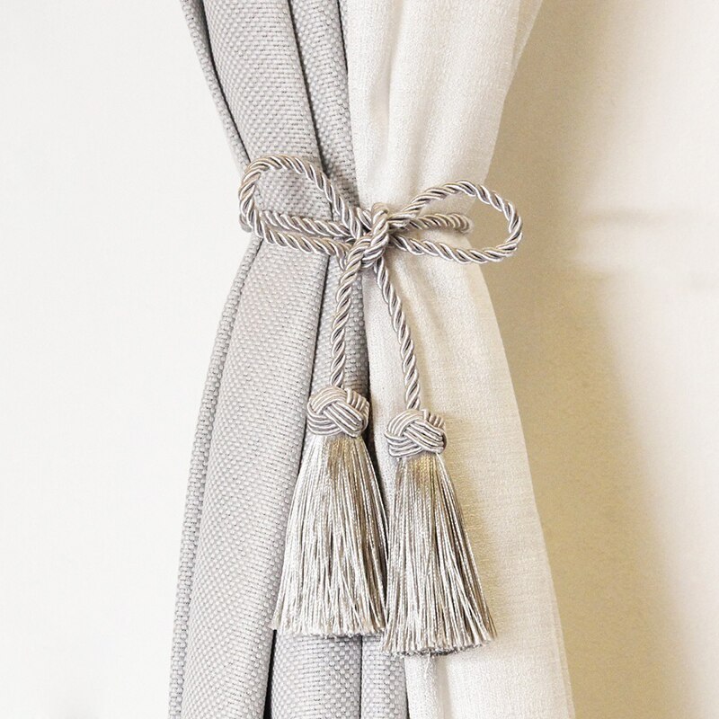 Porte-rideau à franges, 1 pièce, accessoires de salle, corde à boucle, tissage à la main, frange, Bandage, décoration de la maison