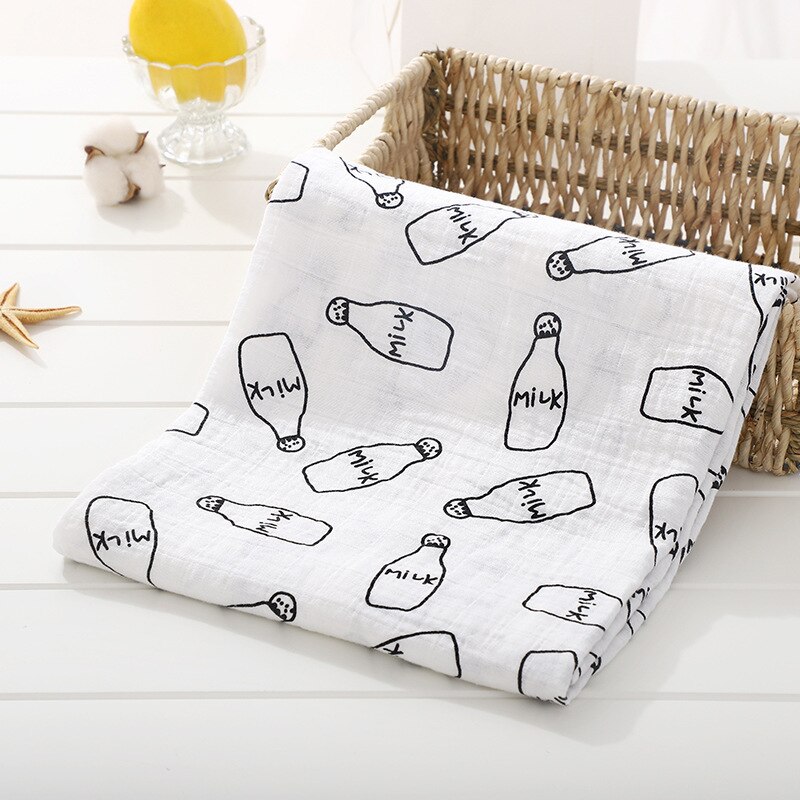 Babyfilt nyfödd babysjal swaddle filt stor storlek muslin babyskydd filtar stickade spädbarn swaddles nyfödd fotografering: 8