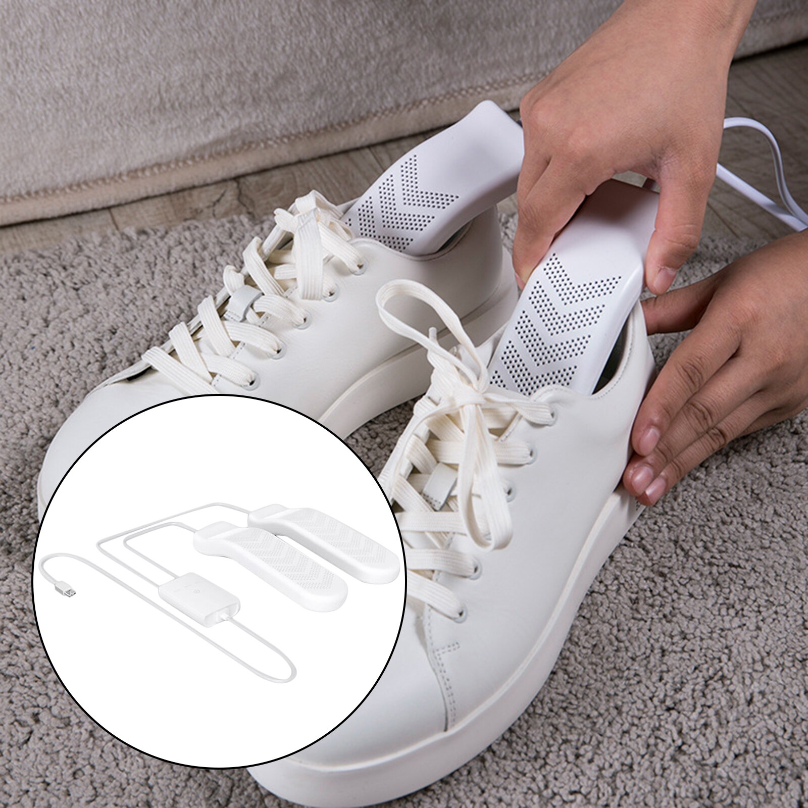 USB Electric Boot Dryer Shoe Dryer Foot Dryer Timing Disinfection Automatic Power Off