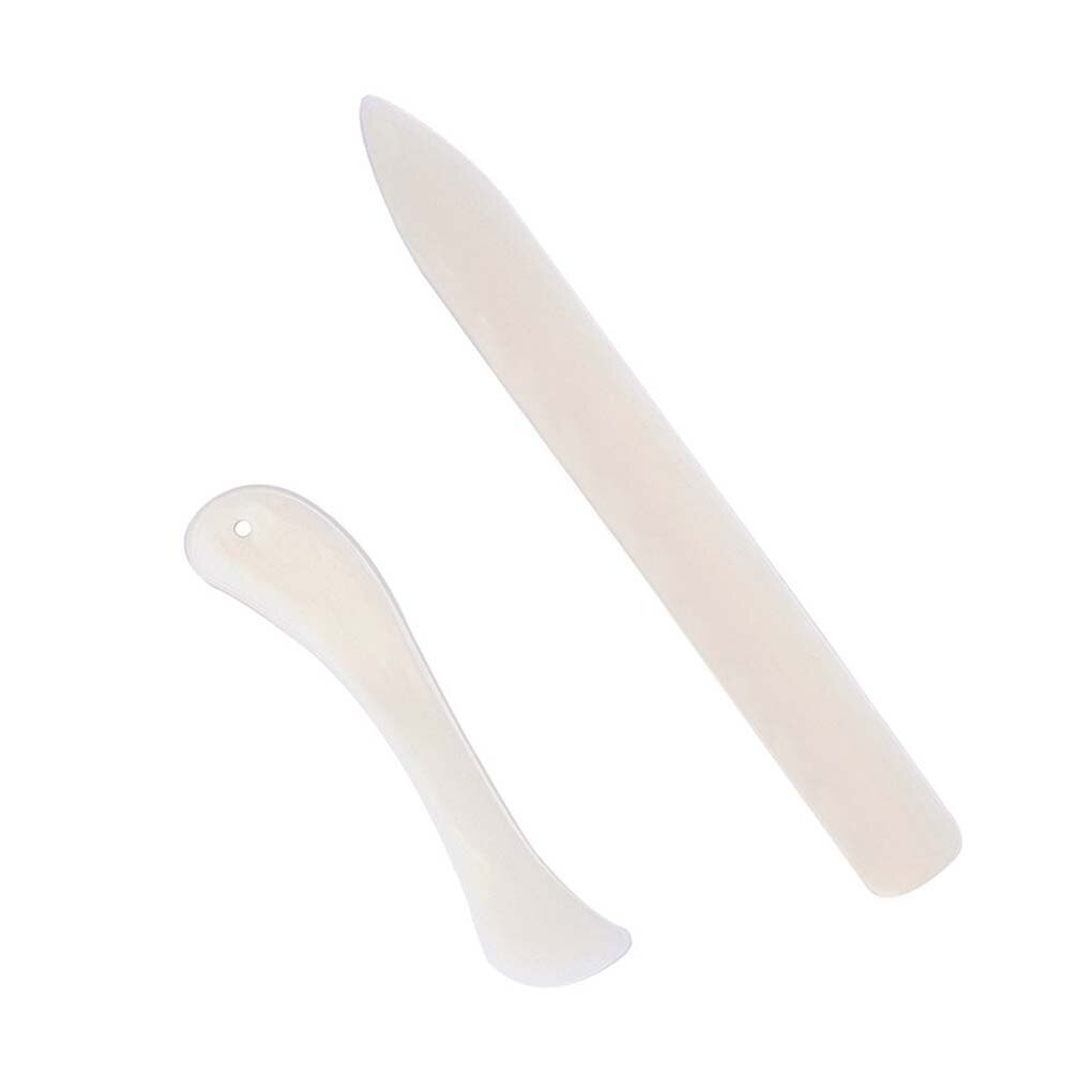 25pcs Leather Craft Bookbinding Kit Paper Creaser Waxed Thread Awl Needle Binder Clips DIY Sewing Set