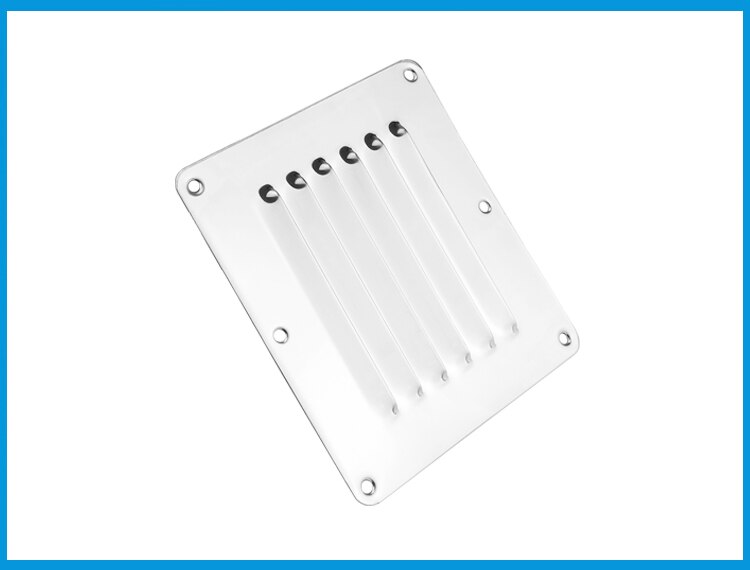 2 st marin grade  ss 316 båt marin fyrkantig luftventil ventilationsgallret ventilation ventilationsluft ventilator grilllock