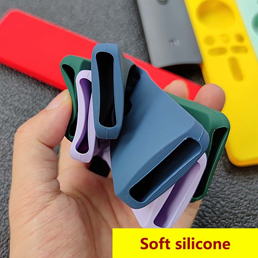 Siliconen Afstandsbediening Beschermhoes Voor Xiaomi Mi Box S/4X Afstandsbediening Tv Stick Cover Soft Plain