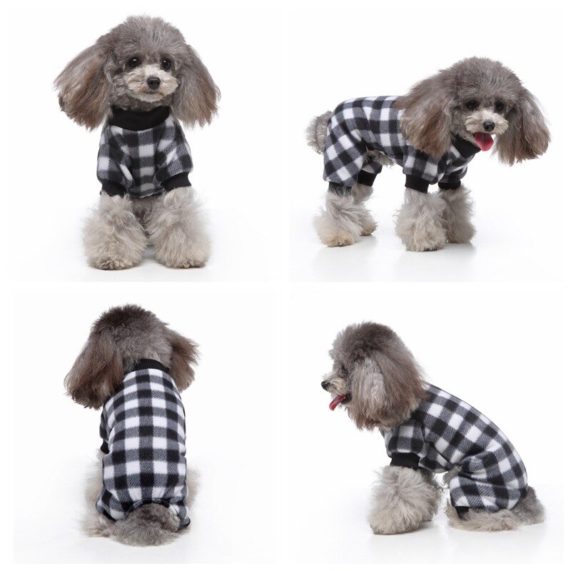 LZZ-Autumn & Winter Pet Soft Comfortable Lovely Pajamas For Small Medium Dogs, Puppy