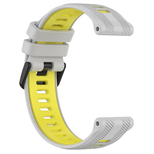 Sports silikone rem til garmin forerunner 965 955 solar 945 935 745 rem urrem udskiftning armbånd: Rød sort