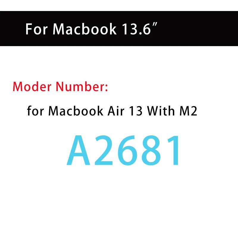 Screenprotector voor MacBook HD Zachte film voor Air 13 Inch M1 M2 Pro 11 13 14 15 16 Inch Heldere Laptop Zachte film: WHITE