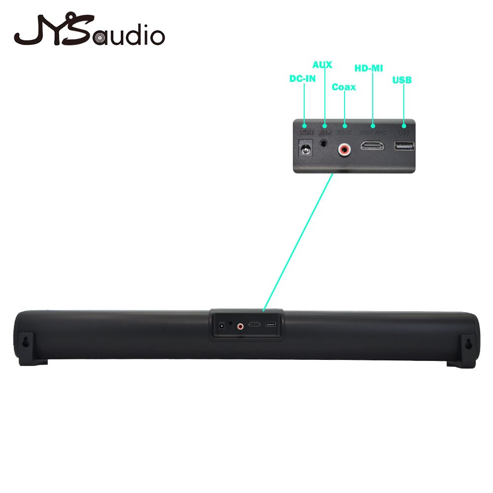 50W Muur Gemonteerde Tv Soundbar Home Theater Bluetooth-Compatibel Speaker Ondersteuning Optische Coaxiale Hdmi Aux Met Subwoofer Voor pc