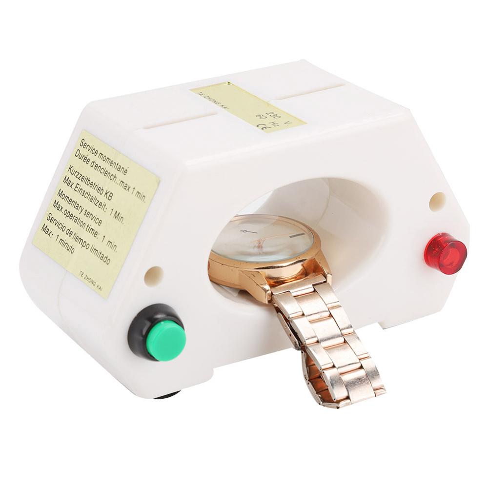 Mechanische Horloge Demagnetizer Horloge Demagnetiseren Horloge Tijd Aanpassen Horlogemaker Horloge Reparatie Tool Accessoires Eu/Us Plug
