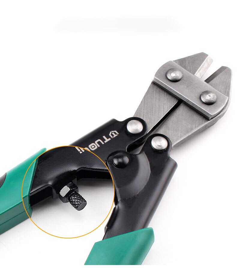 8 Inch Mini Bolt Clipper Multi-Function Steel Wire Cable Cutter CR-V And 65# Manganese Steel Cutting Pliers Home Hand Tools