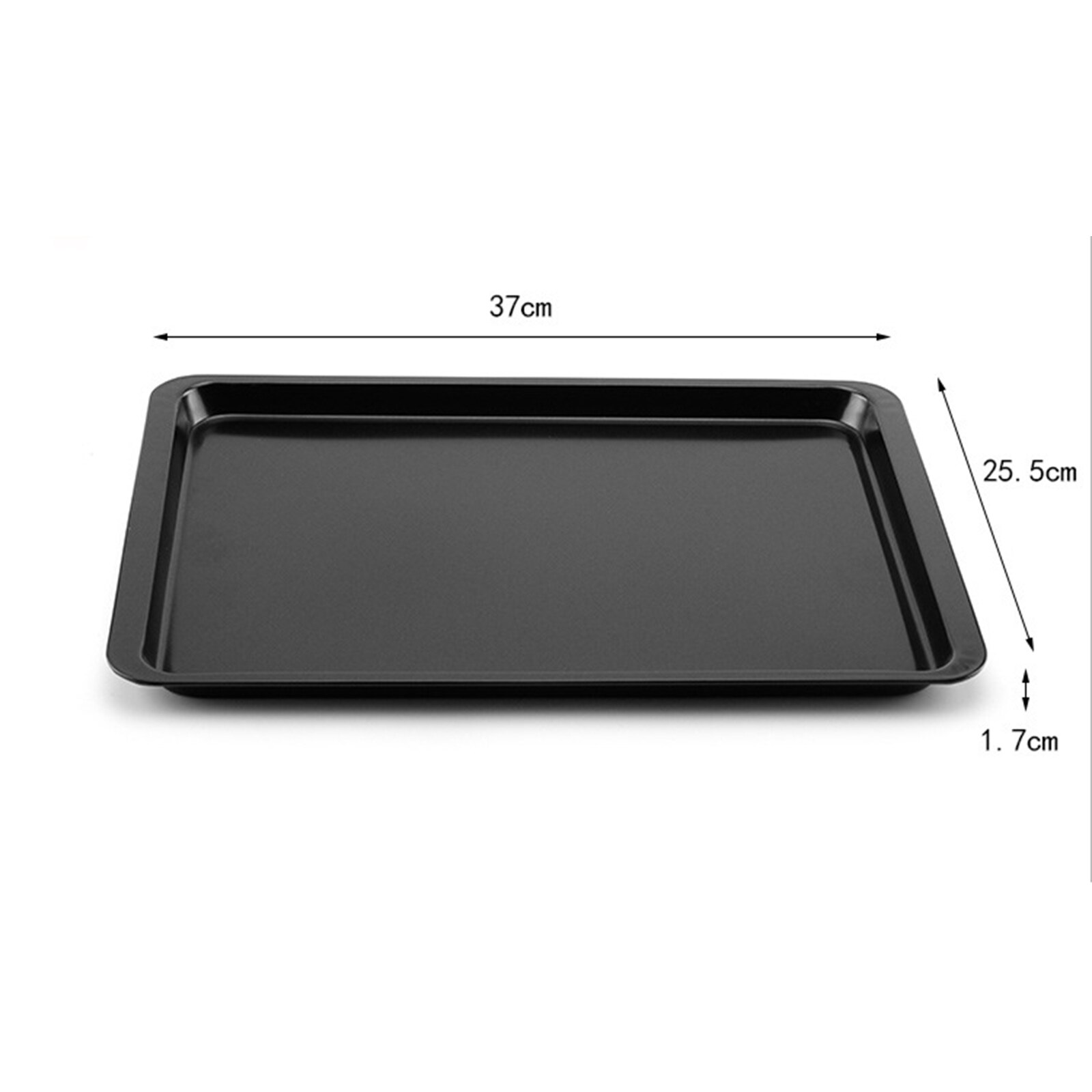 Cookie Bakplaat 14 Inches Rechthoekige Non Stick Plaat Oven Ondiepe Chassis Bakken Tools 37 Cm * 25.5 Cm * 1.7 Cm