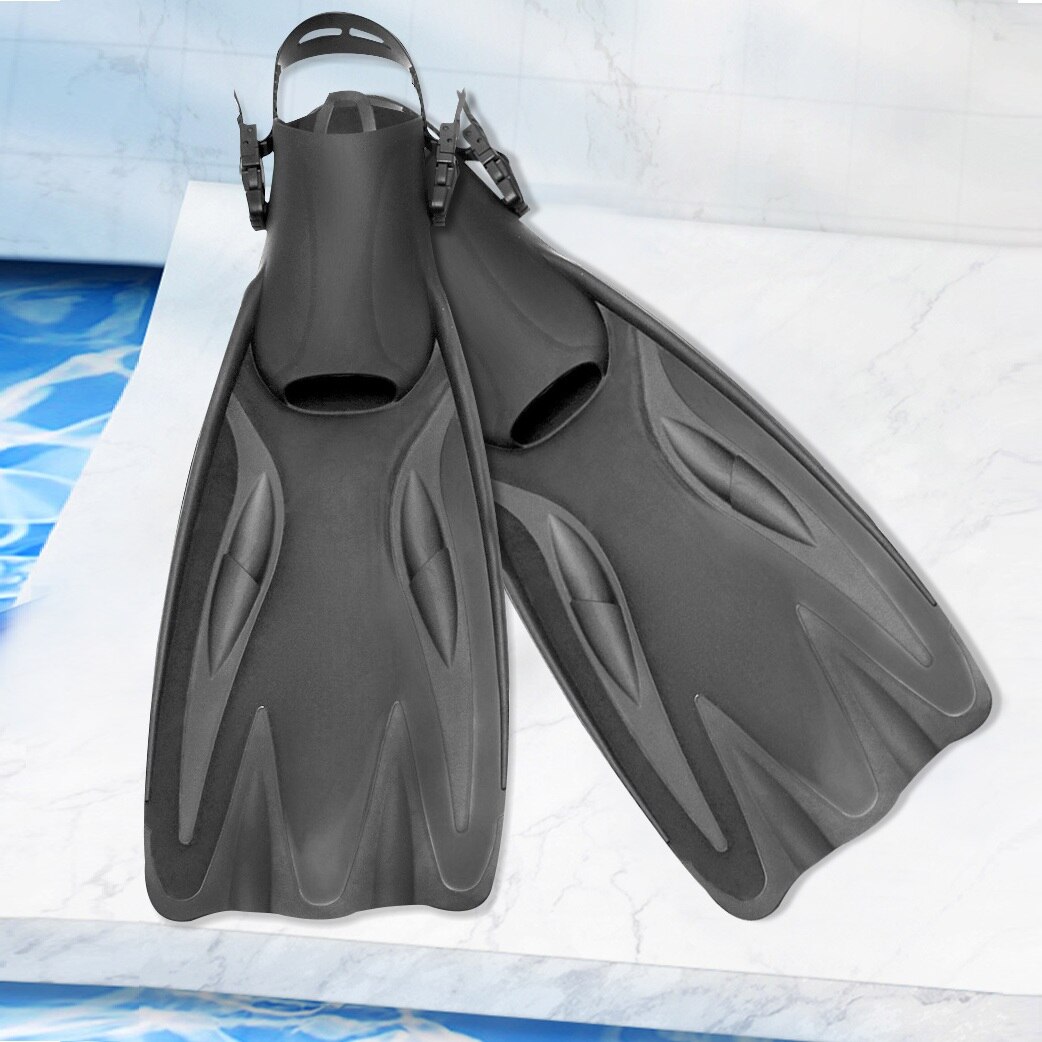 Diving Fins Mid-length Adult Fins Adjustable Shoes Free Diving Swimming Fins Deep Diving Snorkeling Equipment -40