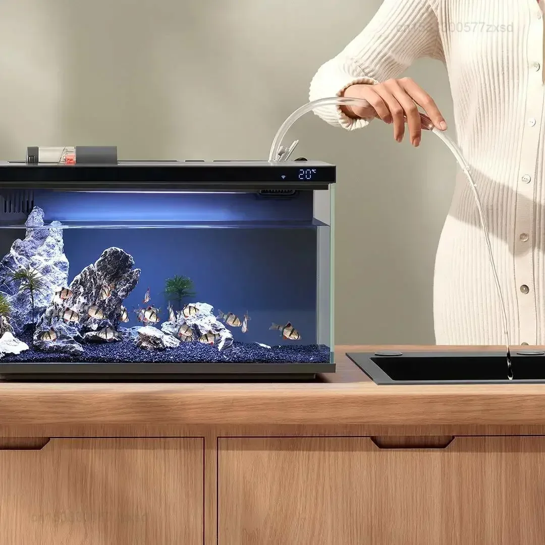 Xiaomi Mijia Smart Fish Tank MYG100 Work with Mijia APP Mobile Controlled Remote Feeding Smart Lighting System Light Aquarium